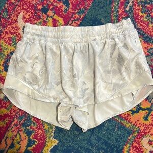 lululemon athletica White Athletic Shorts